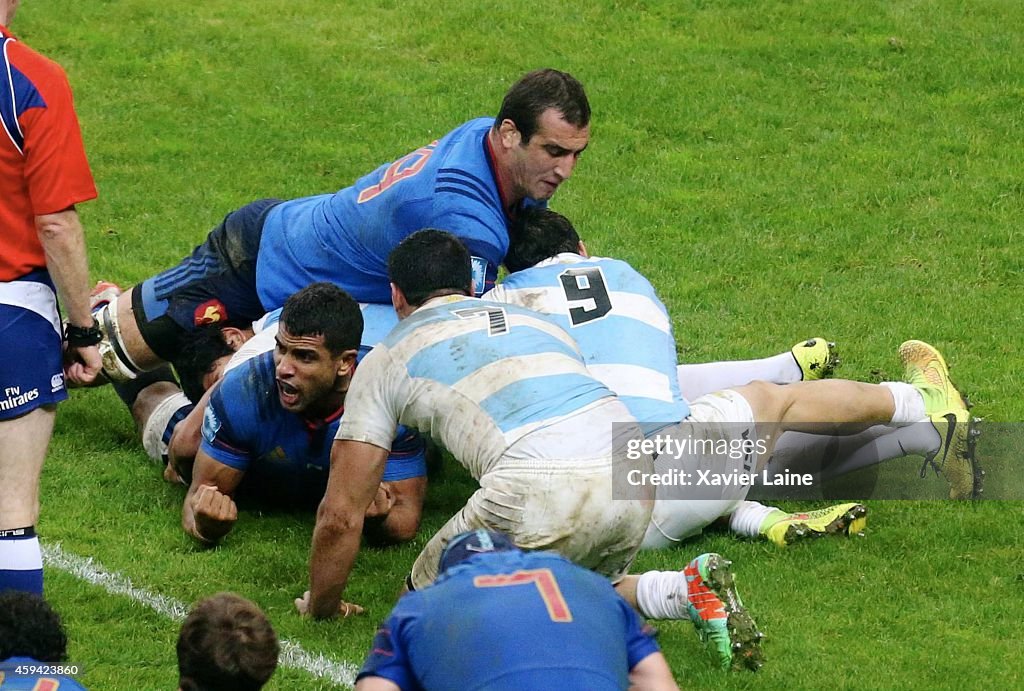 France v Argentin a Pumas- International Rugby Test Match