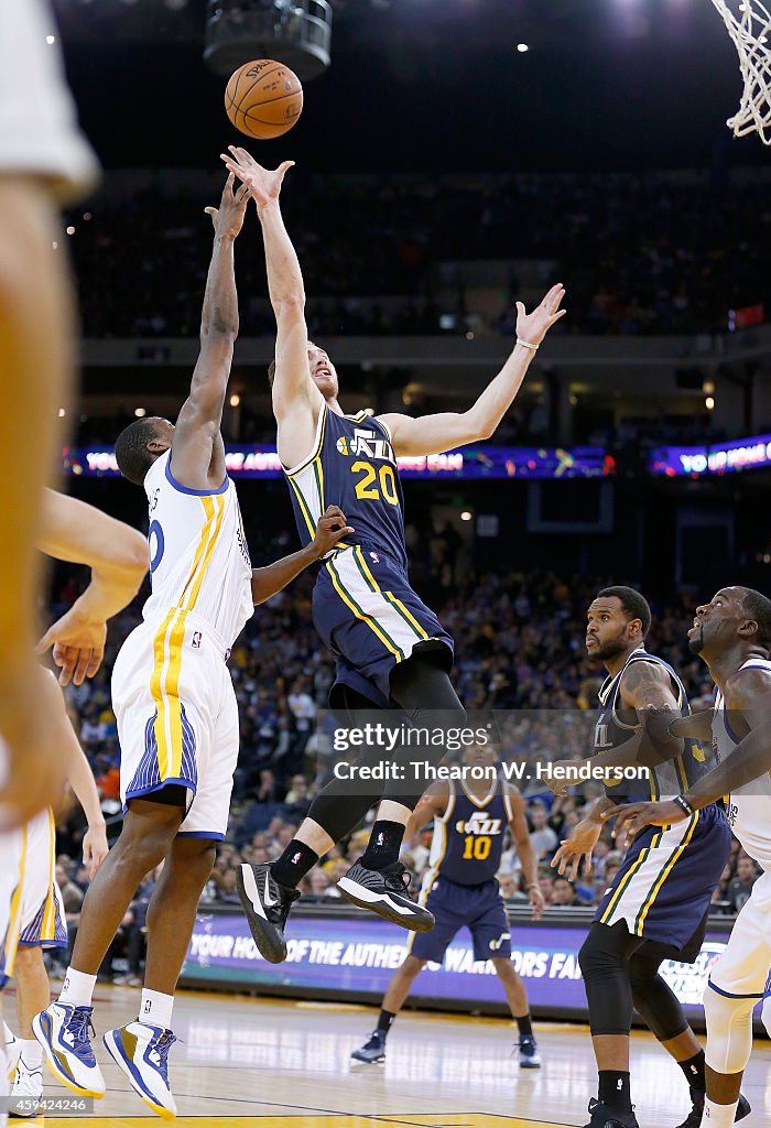 Utah Jazz v Golden State Warriors