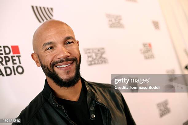 Actor Stephen Bishop attends Red Carpet Radio presented by Westwood One at Nokia Theatre L.A. Live on November 22, 2014 in Los Angeles, California.