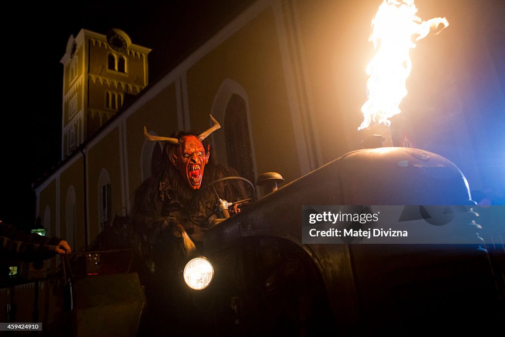 Annual Krampus Gathering In Schladming