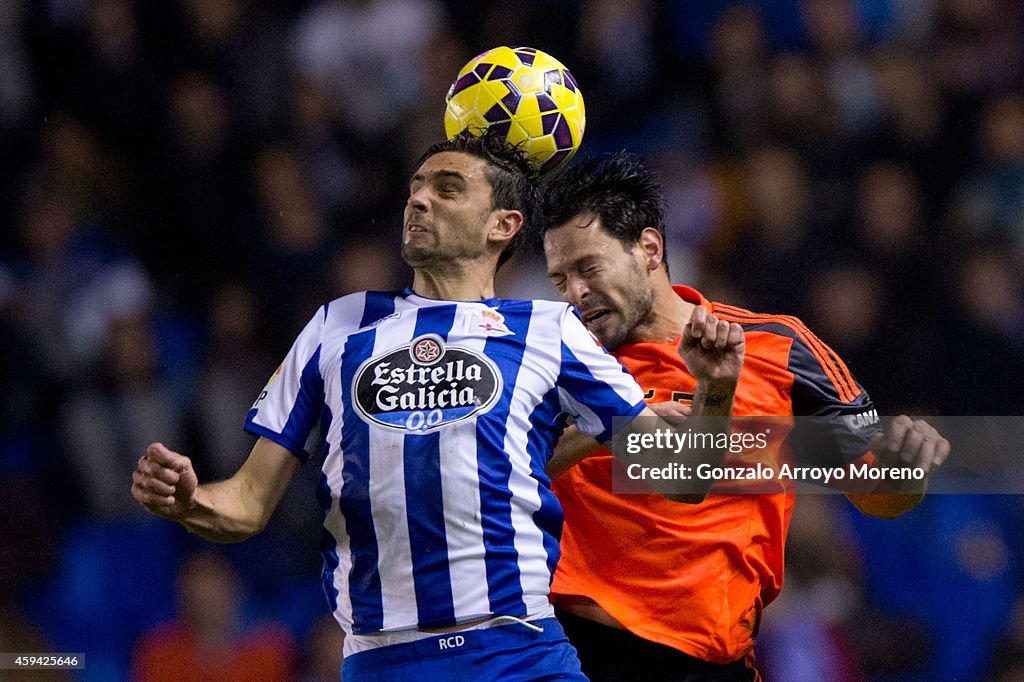 RC Deportivo La Coruna v Real Sociedad de Futbol - La Liga