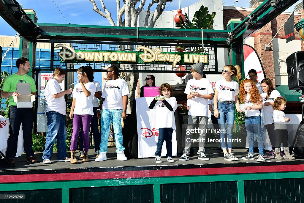 GenerationOn And Disney Friends For Change Inspire Kids & Teens To Come Together In Service For Family Volunteer Day at Disneyland Resort