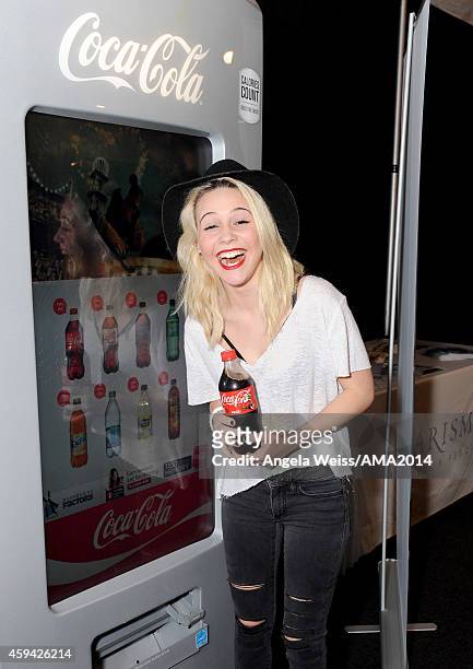 Singer Bea Miller attends the 2014 American Music Awards UPS Gifting Suite at Nokia Theatre L.A. Live on November 22, 2014 in Los Angeles, California.