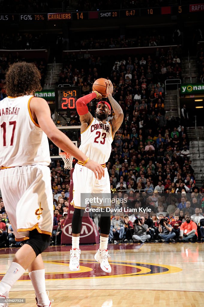 Toronto Raptors v Cleveland Cavaliers