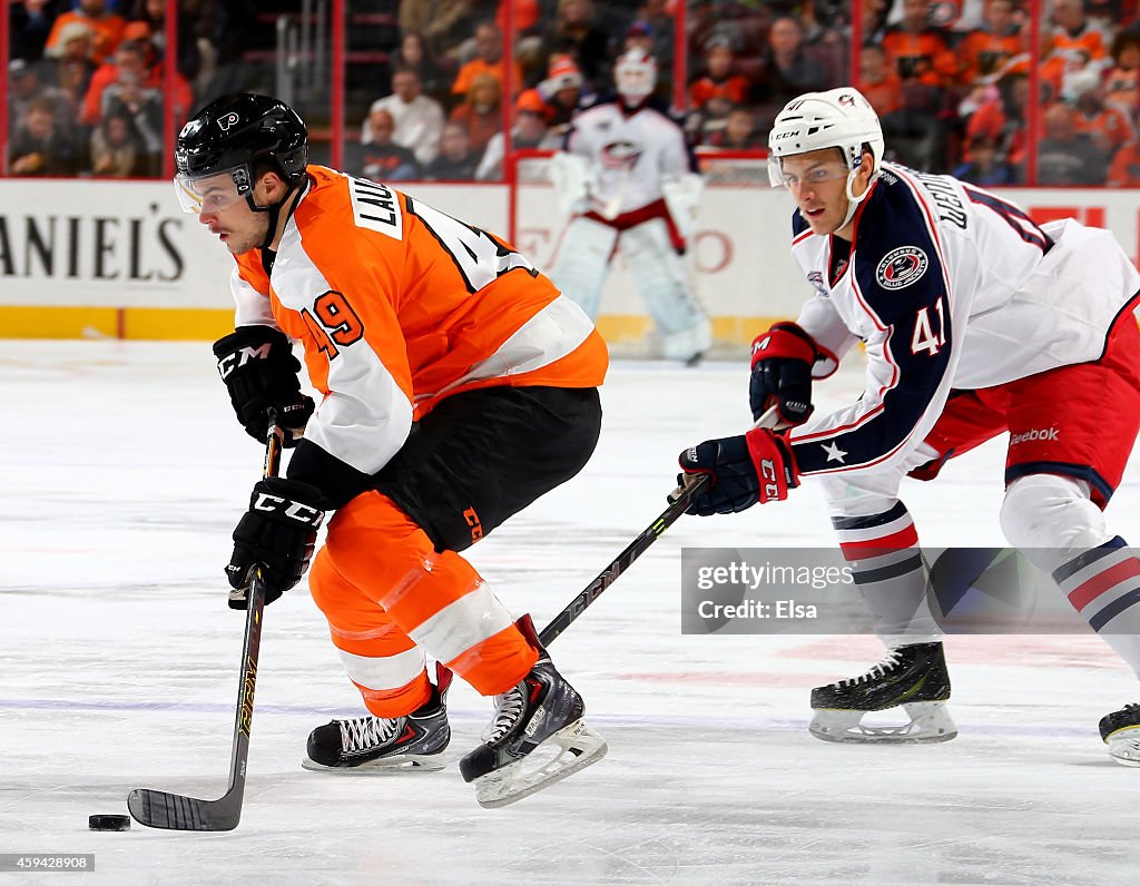 Columbus Blue Jackets v Philadelphia Flyers