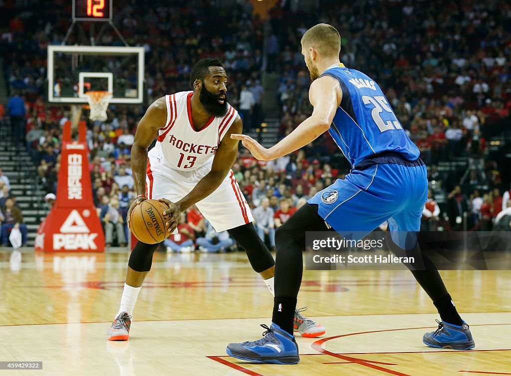 Dallas Mavericks v Houston Rockets