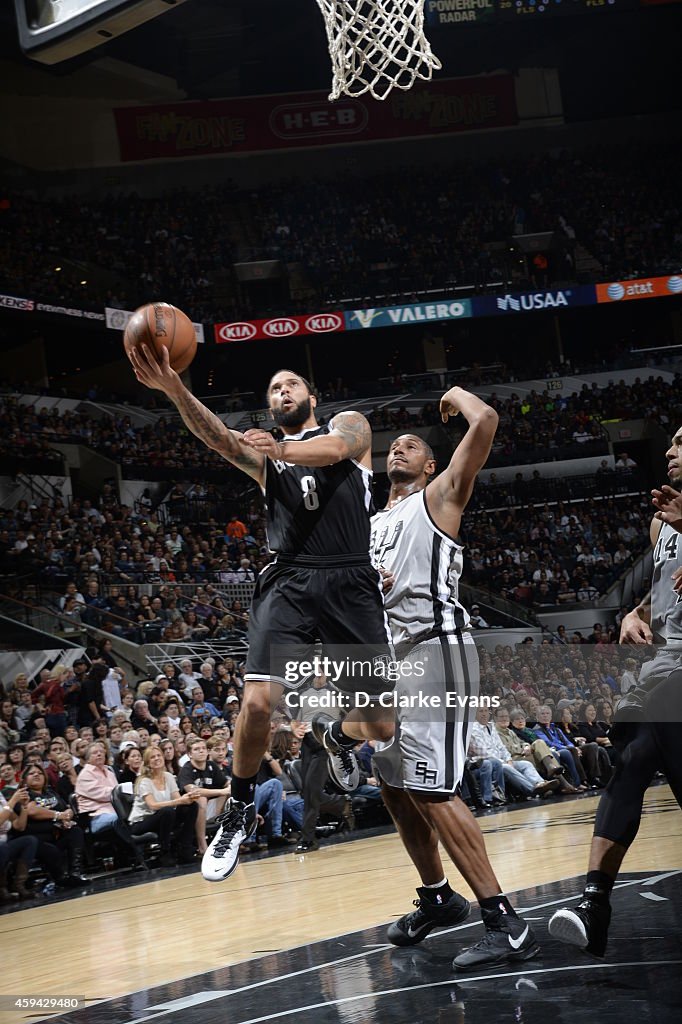 Brooklyn Nets v San Antonio Spurs