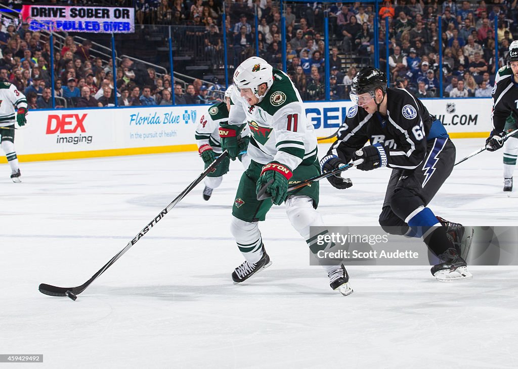 Minnesota Wild v Tampa Bay Lightning