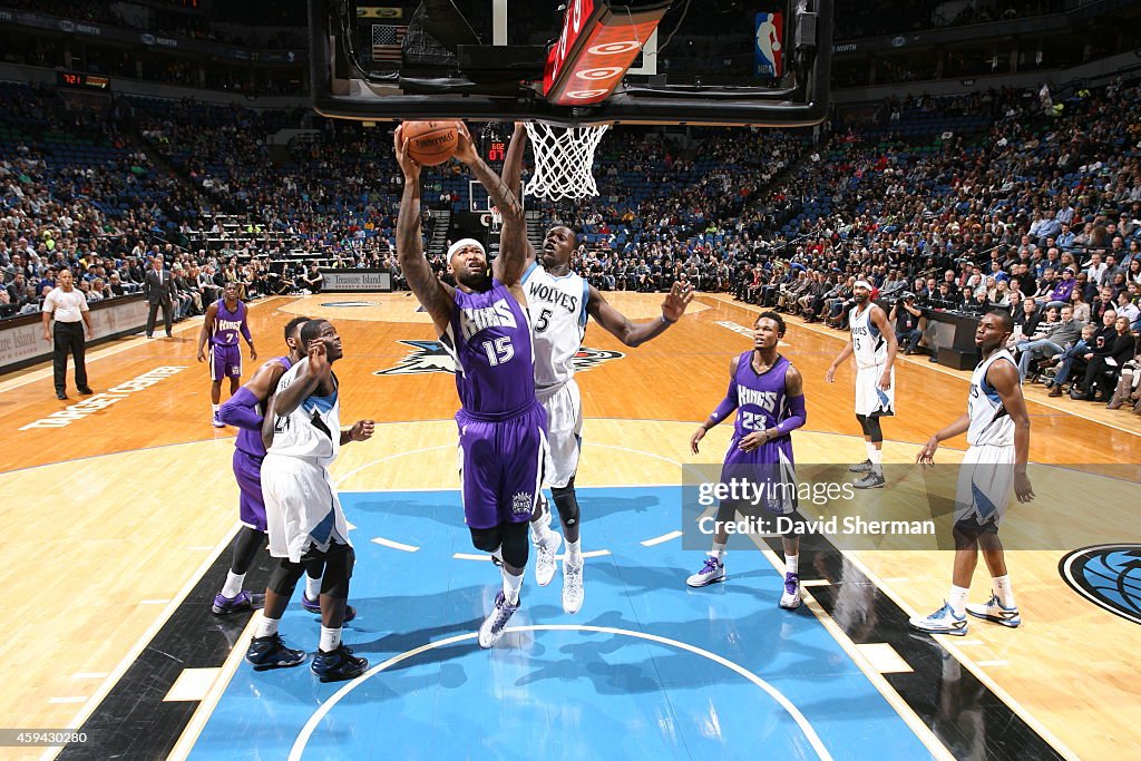 Sacramento Kings v Minnesota Timberwolves