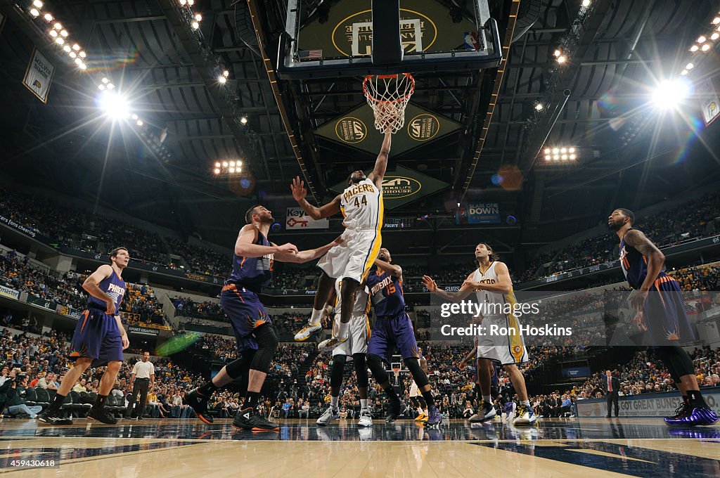 Phoenix Suns v Indiana Pacers