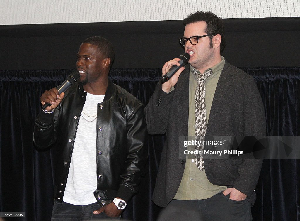 Kevin Hart And Josh Gad Host A Special Screening Of THE WEDDING RINGER At Cal State San Bernadino