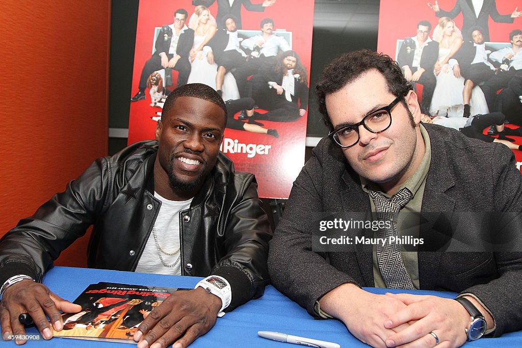 Kevin Hart And Josh Gad Host A Special Screening Of THE WEDDING RINGER At Cal State San Bernadino