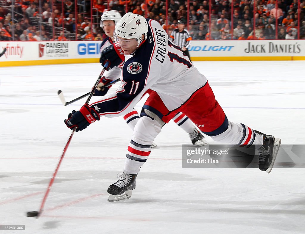 Columbus Blue Jackets v Philadelphia Flyers