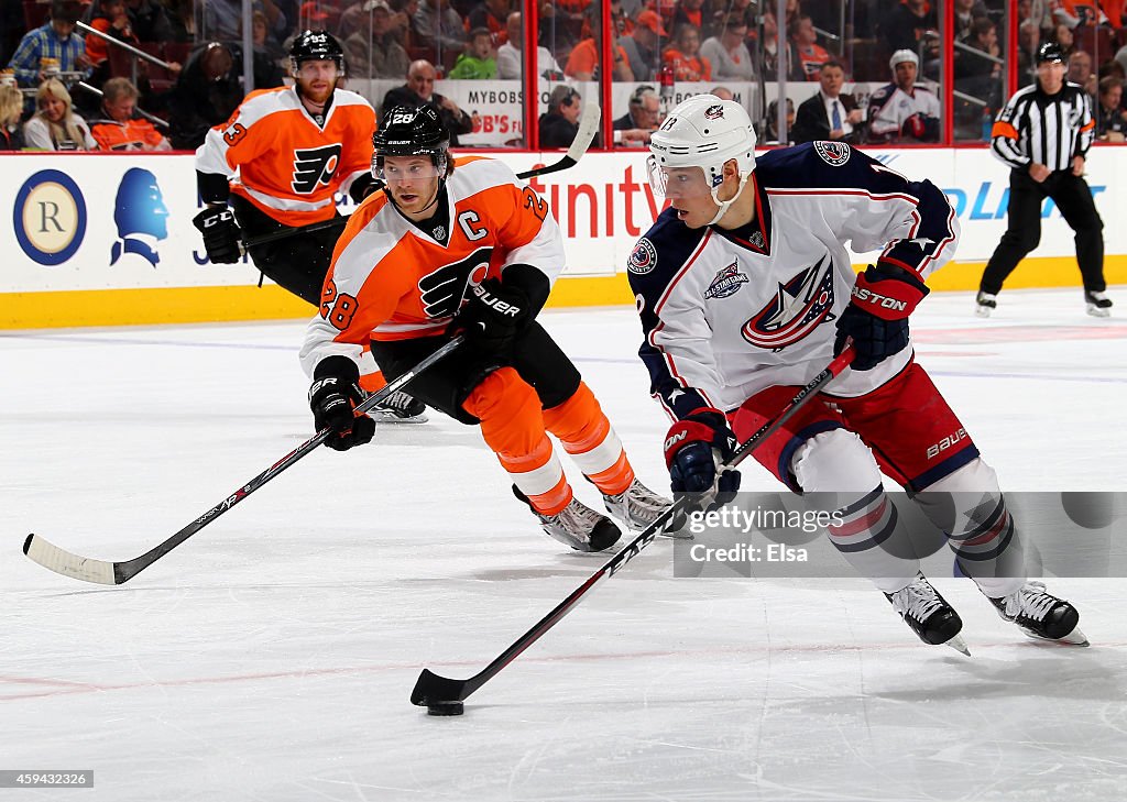 Columbus Blue Jackets v Philadelphia Flyers