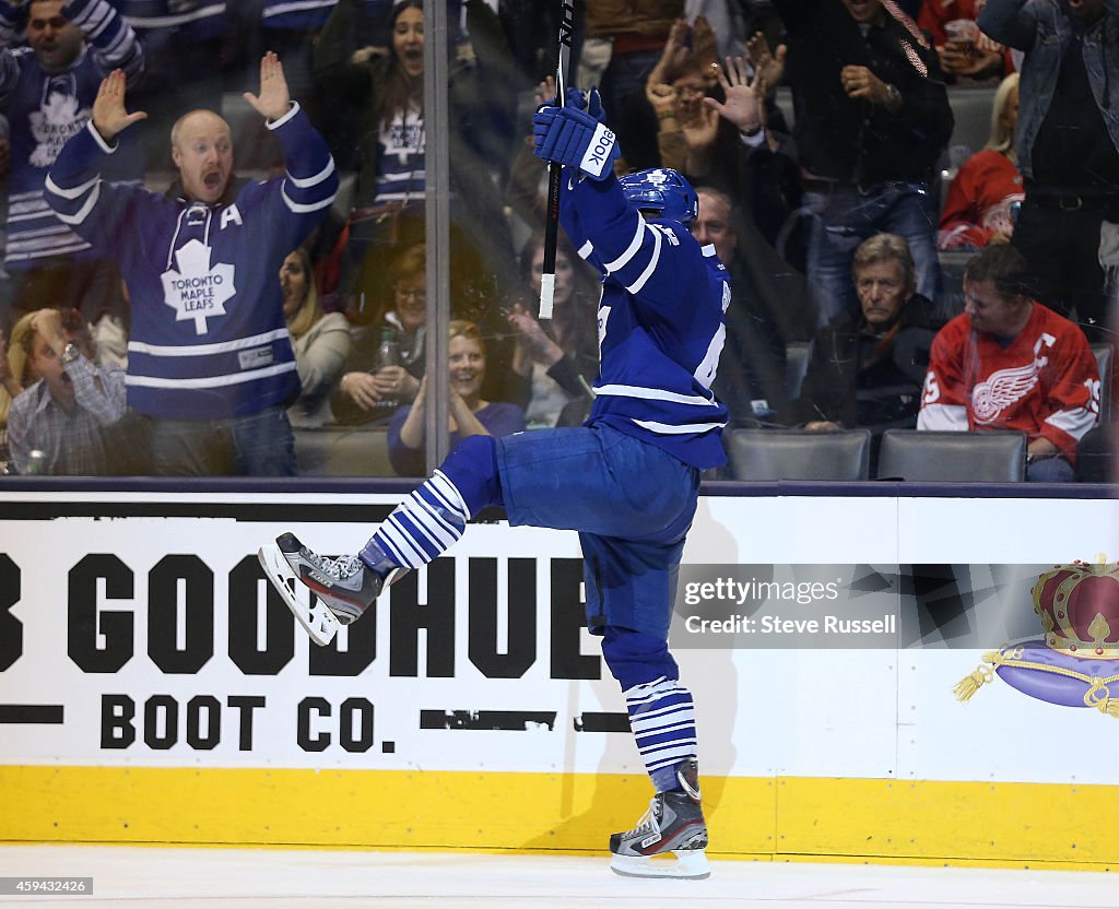 Toronto Maple Leafs beat the Detroit Red Wings 4-1