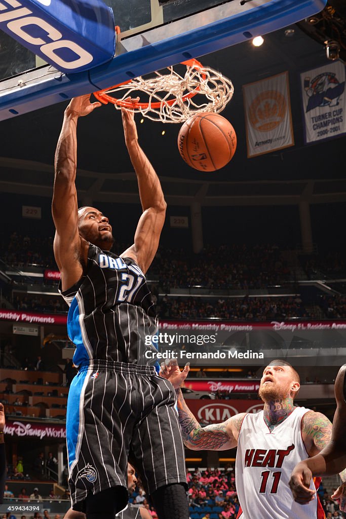 Miami Heat v Orlando Magic