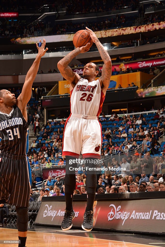 Miami Heat v Orlando Magic