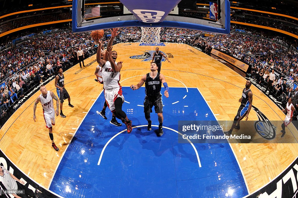 Miami Heat v Orlando Magic