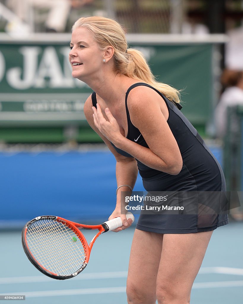 25th Annual Chris Evert/Raymond James Pro-Celebrity Tennis Classic - Day 2