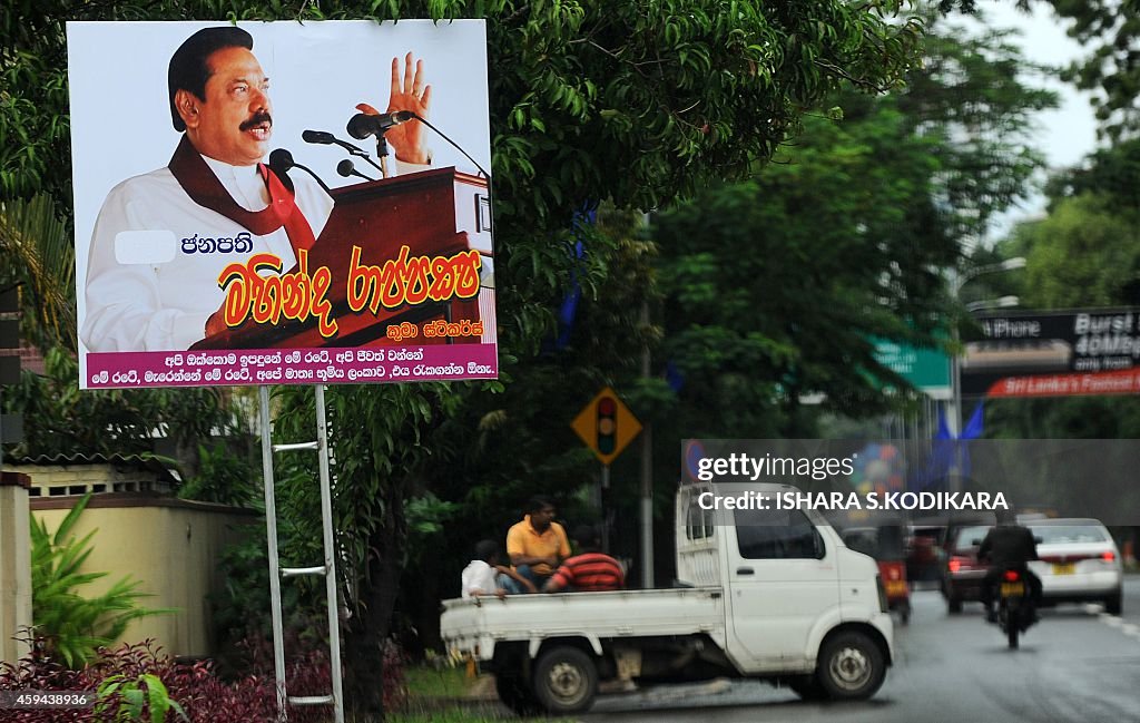 SRI LANKA-POLITICS-ELECTION