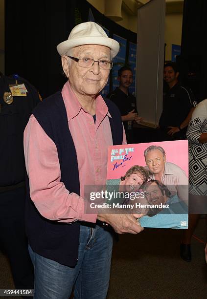 Norman Lear attends the Miami International Book Fair at Miami Dade College on November 21, 2014 in Miami, Florida.