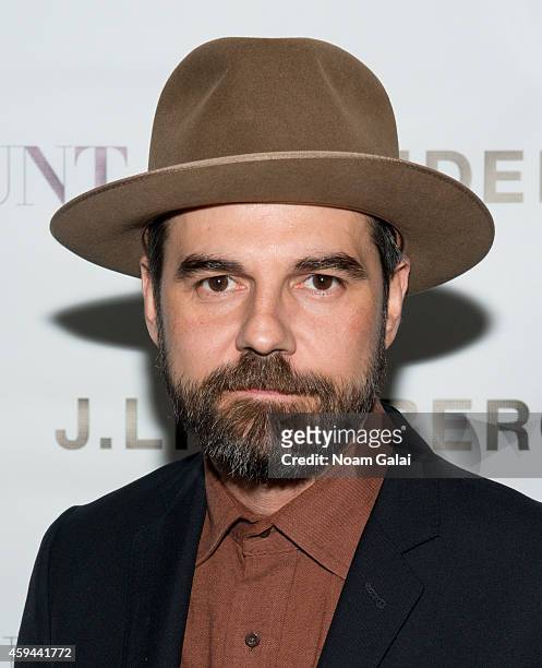 Jeffrey Shagawat attends the Celebration of Chris Pine's cover of Flaunt Magazine at Beautique on November 22, 2014 in New York City.