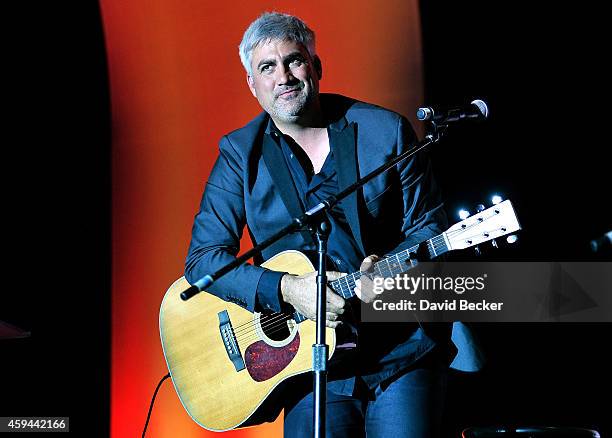 Recording artist Taylor Hicks performs at Tony La Russa's 3rd annual Leaders & Legends Gala benefitting the Animal Rescue Foundation at the MGM Grand...