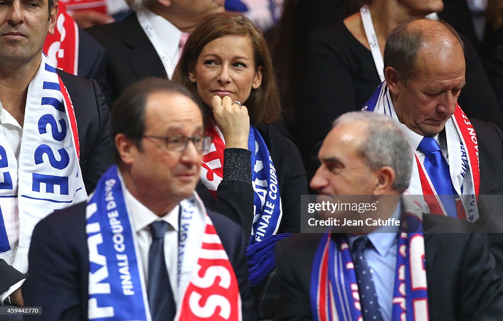 France v Switzerland - Davis Cup World Group Final: Day Two