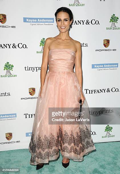 Actress Jordana Brewster attends the 2014 Baby2Baby gala at The Book Bindery on November 8, 2014 in Culver City, California.