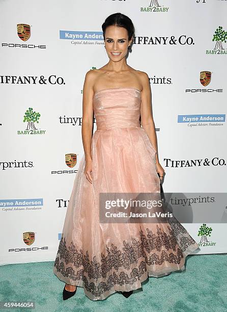 Actress Jordana Brewster attends the 2014 Baby2Baby gala at The Book Bindery on November 8, 2014 in Culver City, California.