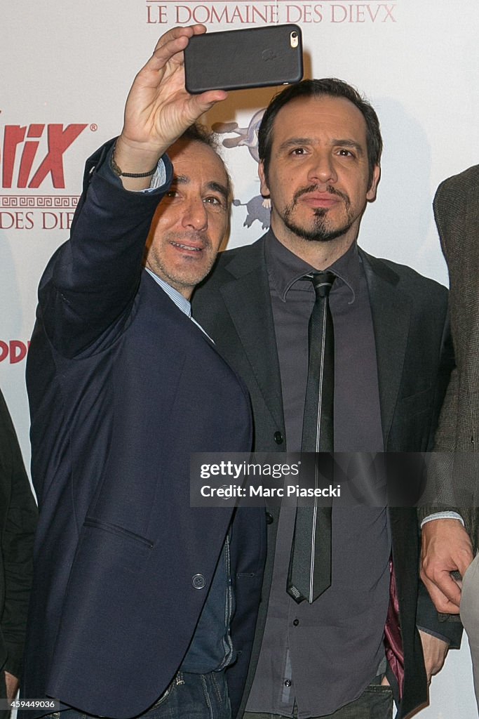 'Asterix Le Domaine Des Dieux' Paris Premiere At Le Grand Rex