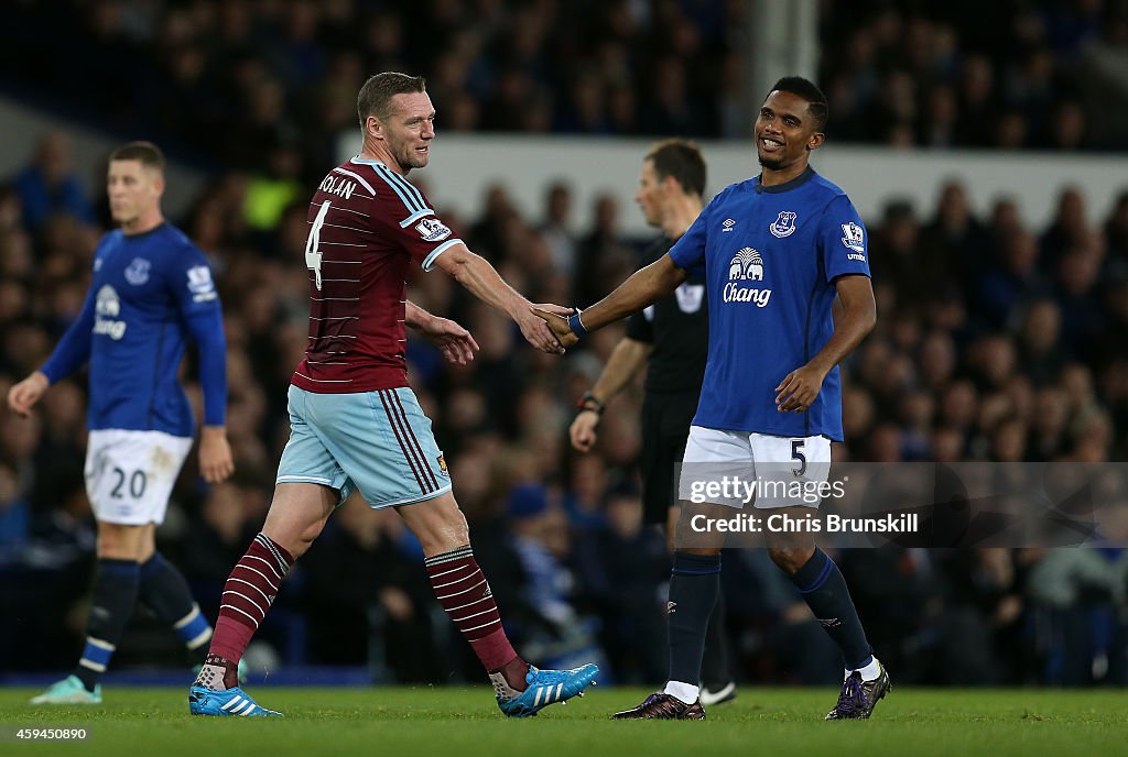 Everton v West Ham United - Premier League