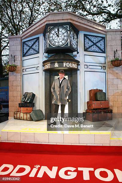 Hugh Bonneville attends the World Premiere of "Paddington" at Odeon Leicester Square on November 23, 2014 in London, England.