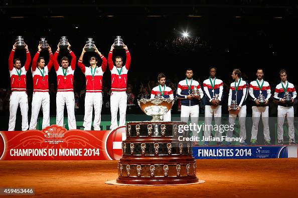 France v Switzerland - Davis Cup World Group Final: Day Three France v Switzerland - Davis Cup World Group Final: Day Three