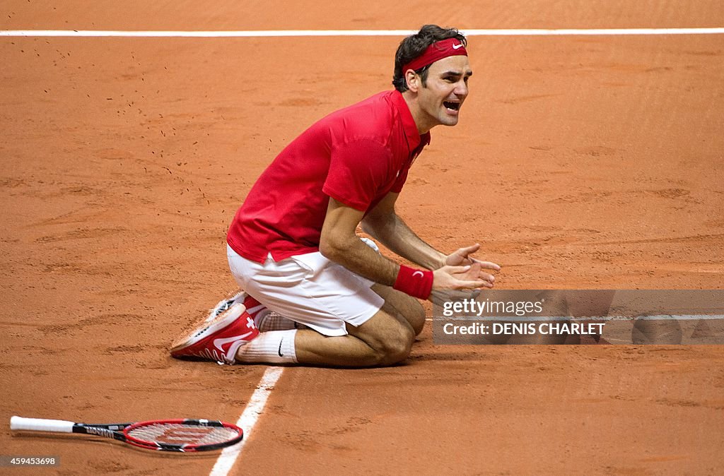 TENNIS-DAVIS-CUP-FRA-SUI