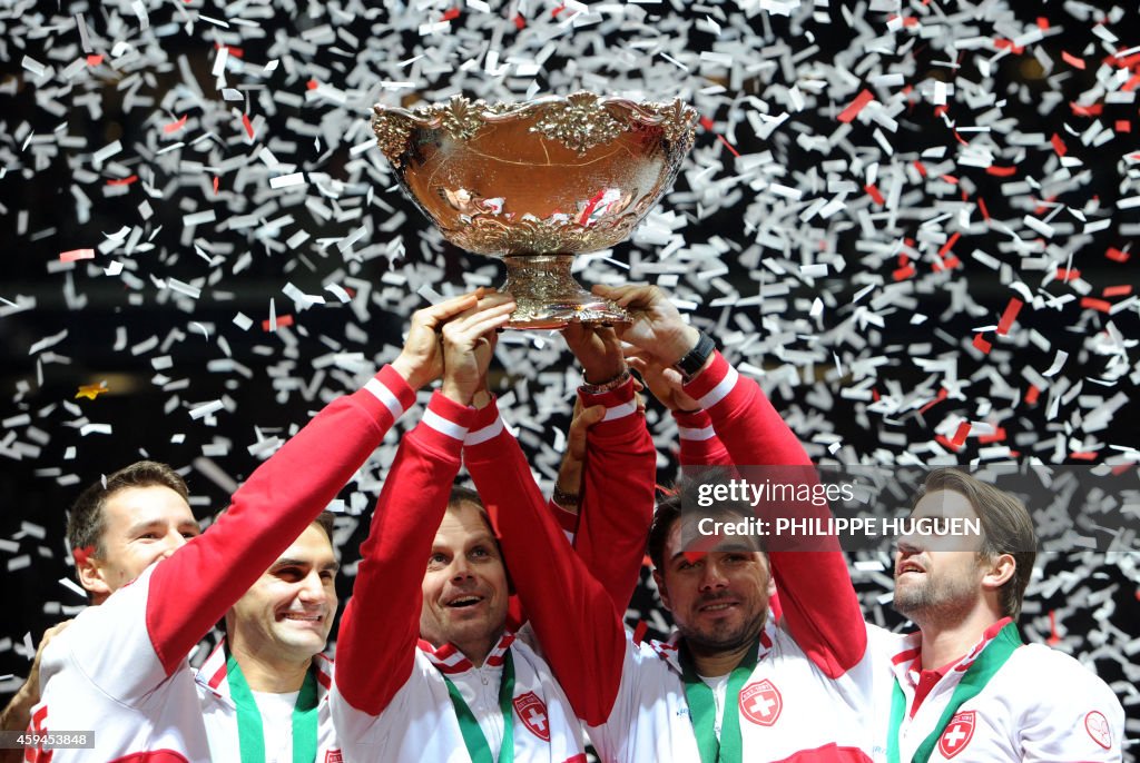 TOPSHOT-TENNIS-DAVIS-CUP-FRA-SUI