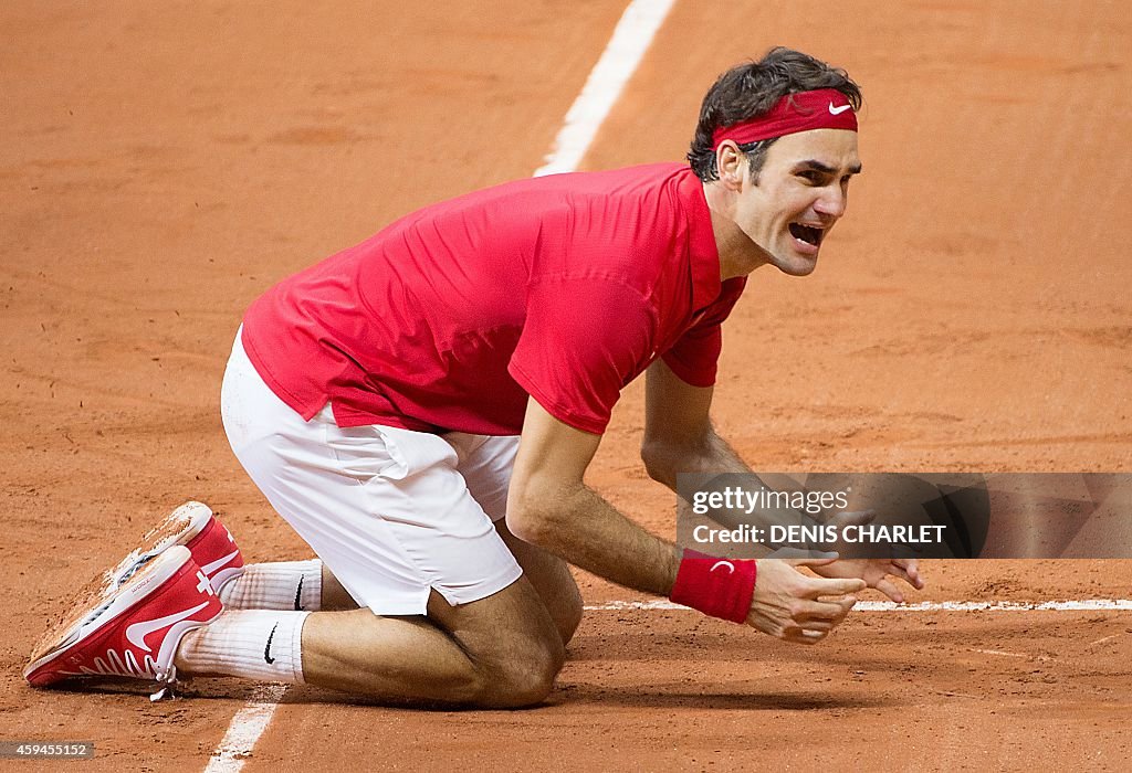 TENNIS-DAVIS-CUP-FRA-SUI
