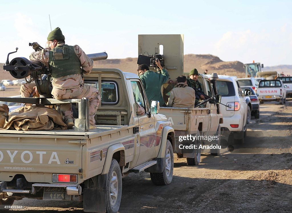 Peshmerga forces carry out operation in Iraq