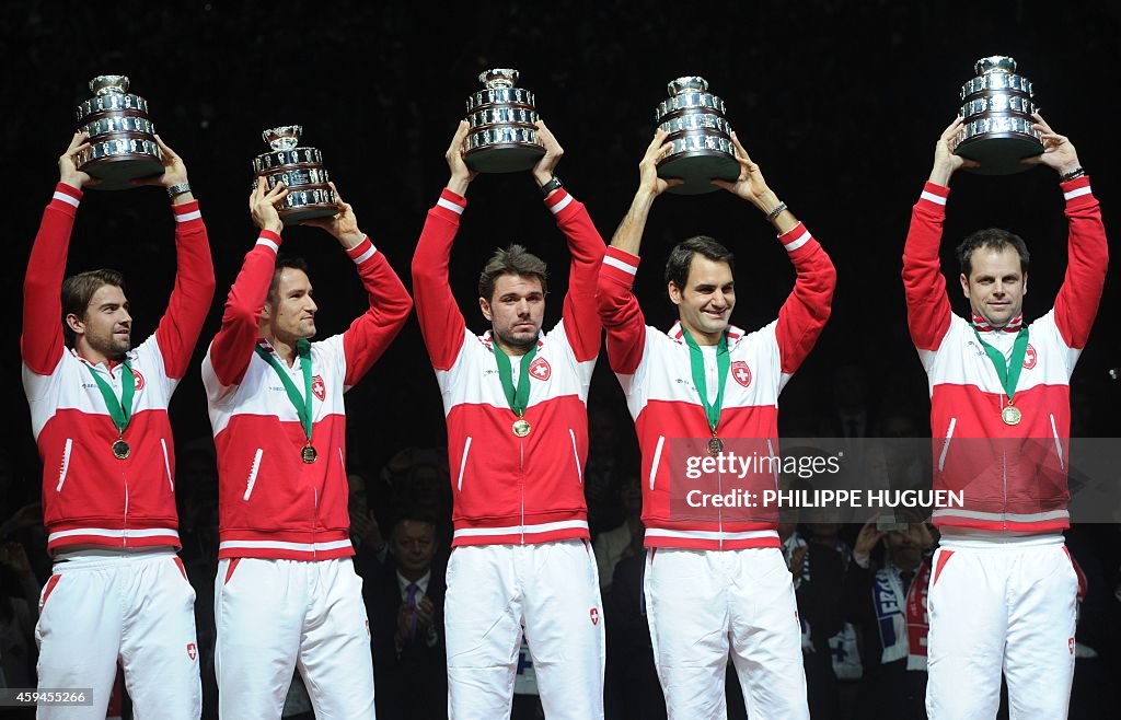 TENNIS-DAVIS-CUP-FRA-SUI