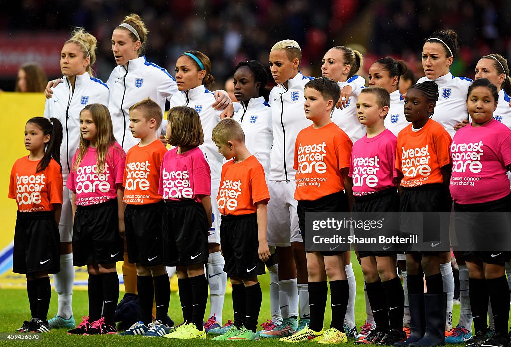 England v Germany - Women's International Friendly