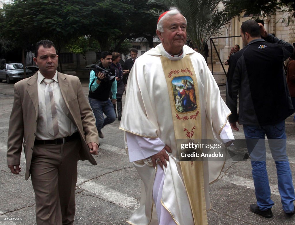 Cardinal Vincent Gerard Nichols in Gaza