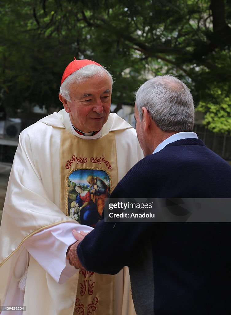 Cardinal Vincent Gerard Nichols in Gaza