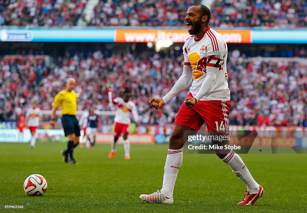 New England Revolution v New York Red Bulls - Eastern Conference Final - Leg 1