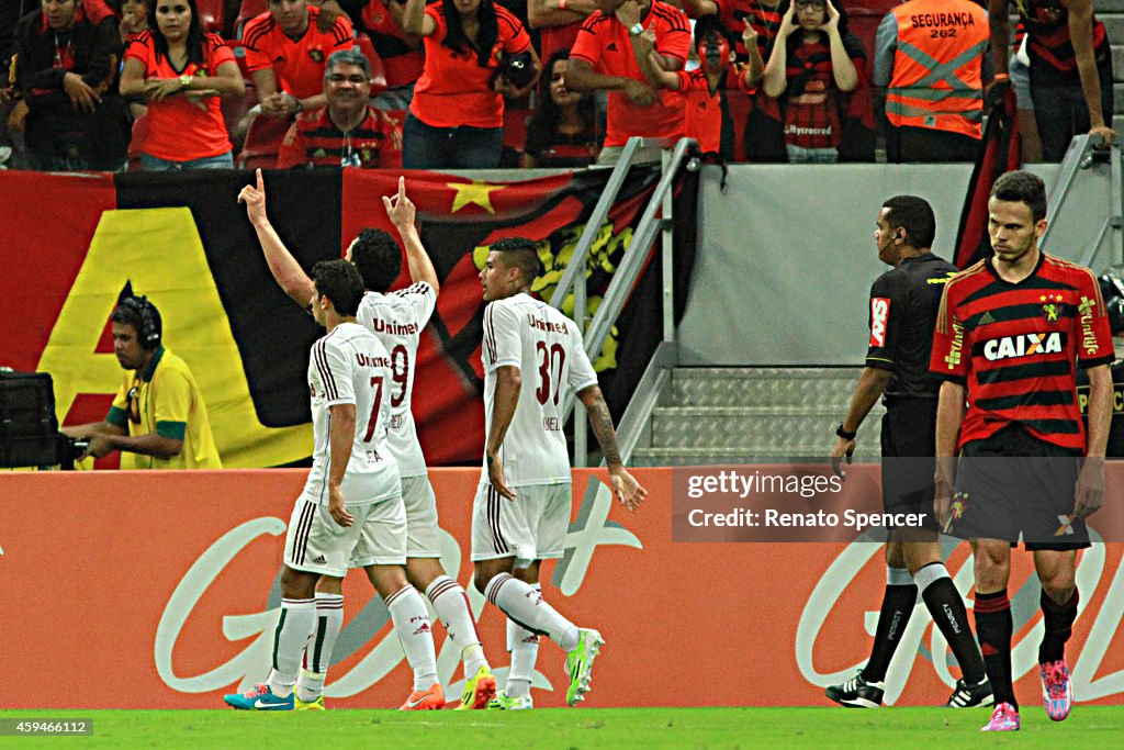 Sport Recife v Fluminense - Brasileirao Series A 2014