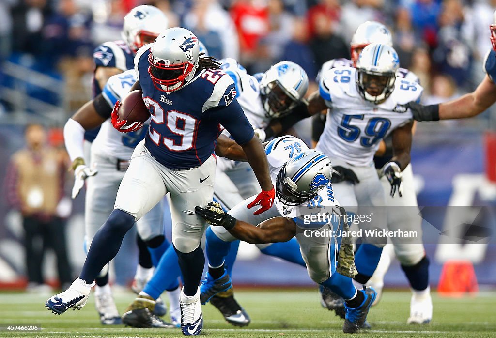 Detroit Lions v New England Patriots