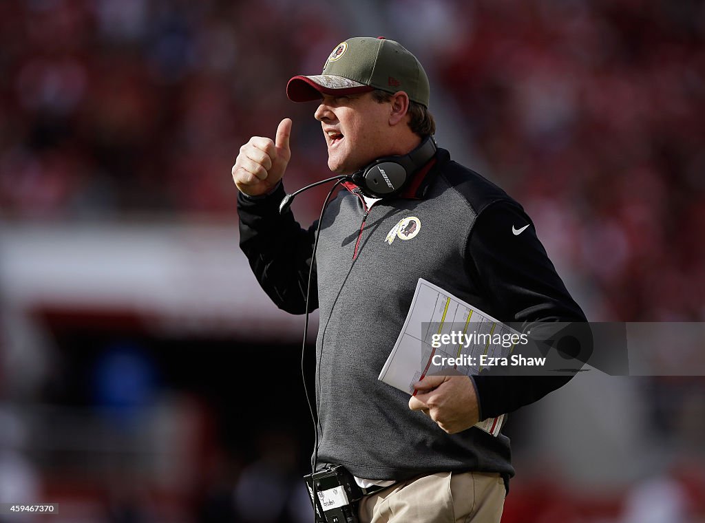 Washington Redskins v San Francisco 49ers