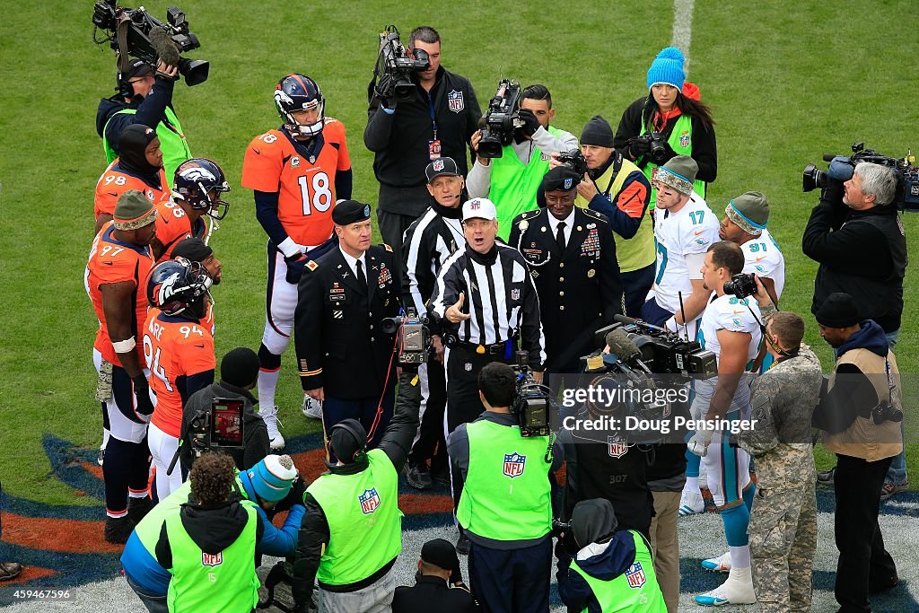 Miami Dolphins v Denver Broncos