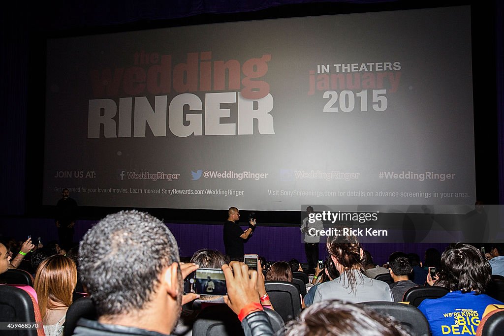 Kevin Hart Hosts A Special Screening Of THE WEDDING RINGER At Texas A&M