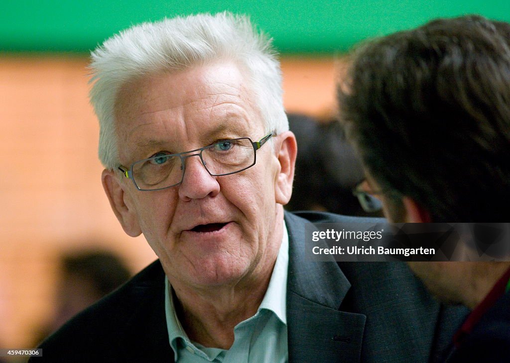 Winfried Kretschmann, Federal Party Buendnis 90/Die Gruenen.
