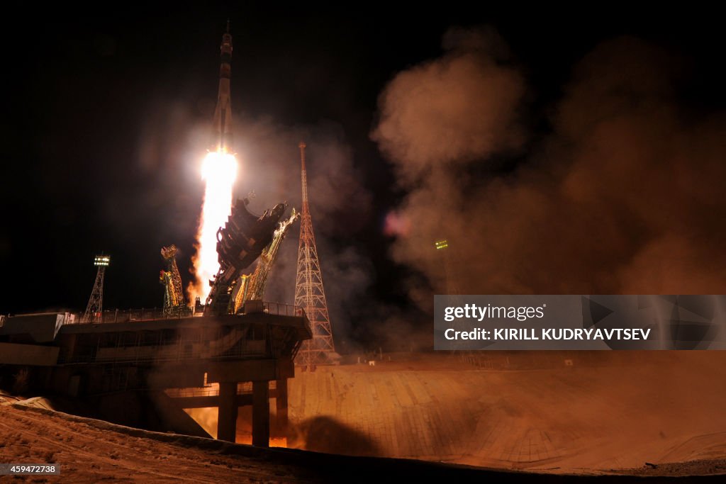 KAZAKHSTAN-RUSSIA-US-ITALY-ISS-SPACE